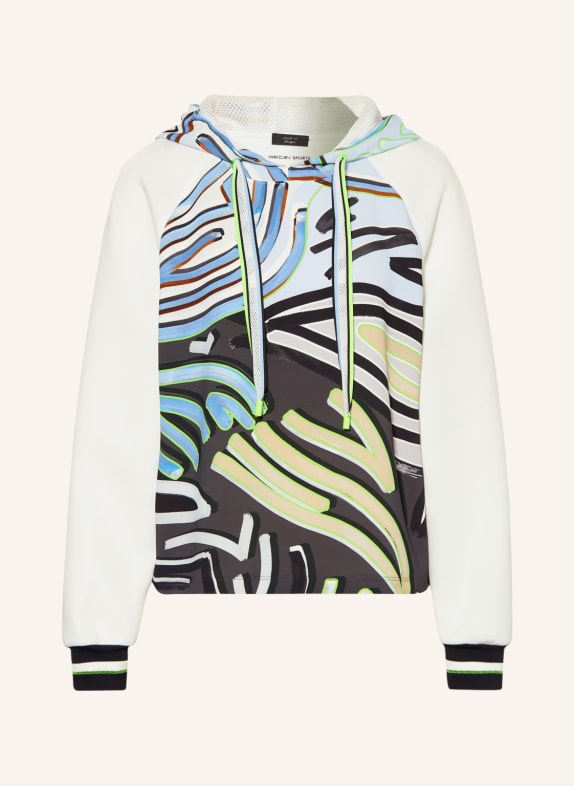 MARC CAIN Hoodie im Materialmix