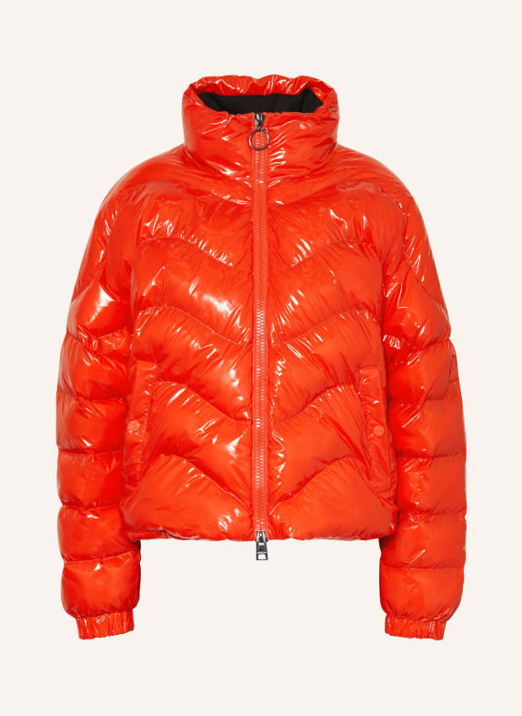 MARC CAIN Quilted jacket 278 campari
