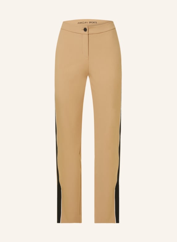 MARC CAIN Hose SUMBER mit Galonstreifen 629 soft coffee