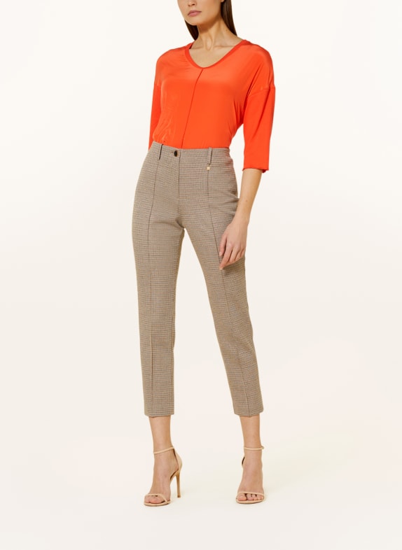 MARC CAIN Shirt im Materialmix mit 3/4-Arm