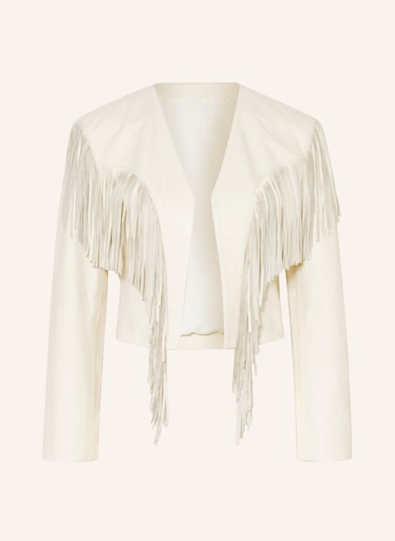 ENVELOPE 1976 Jacket RODEO in leather look CREAM