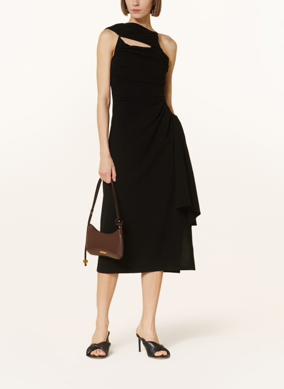 JACQUEMUS Dress LA ROBE ABANADA BLACK