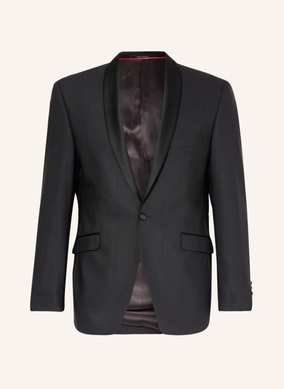 WILVORST Tuxedo Jacket slim fit BLACK