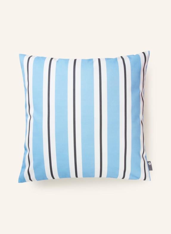 pichler Decorative cushion cover DUETTO CREAM/ LIGHT BLUE/ BLACK