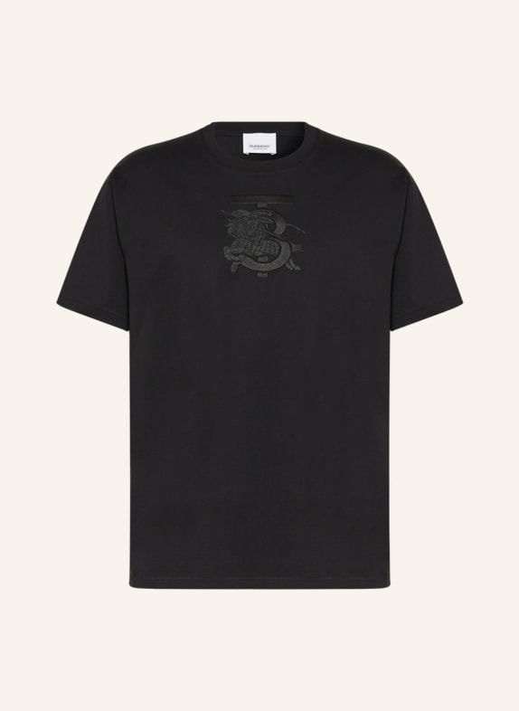 BURBERRY T-shirt TRISTAN CZARNY