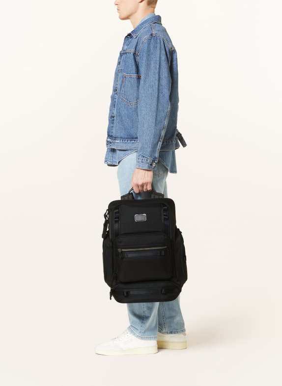 TUMI ALPHA BRAVO rygsæk RENEGADE med laptop-rum SORT