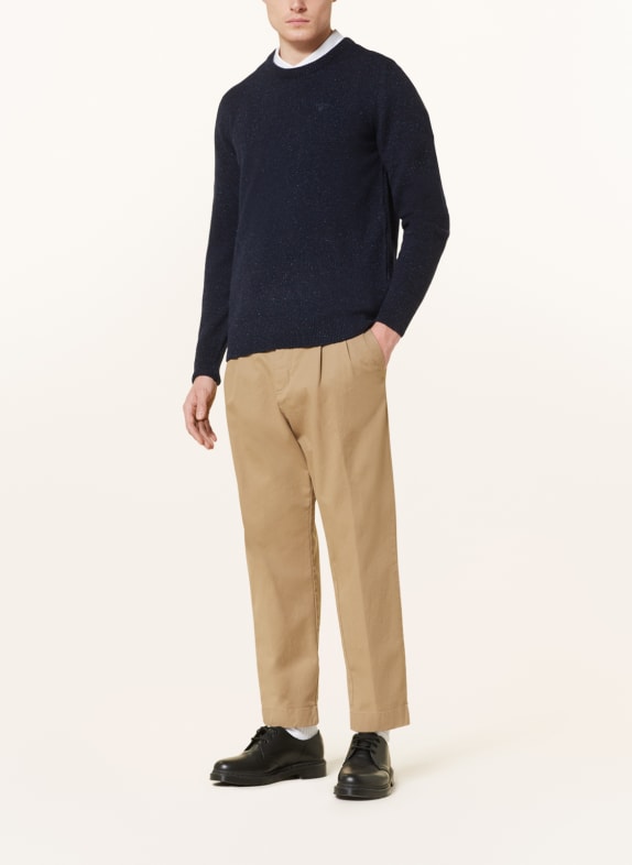 Barbour trui DONKERBLAUW