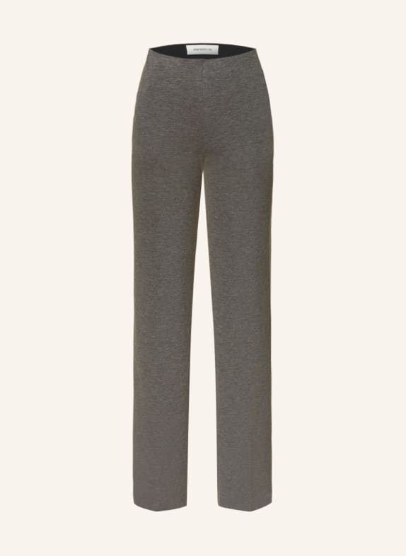 DRYKORN Wide leg trousers ALIVE made of jersey GRAY