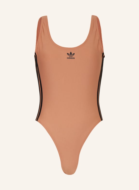 adidas Originals Swimsuit ADICOLOR 3-STRIPES LIGHT BROWN/ BLACK