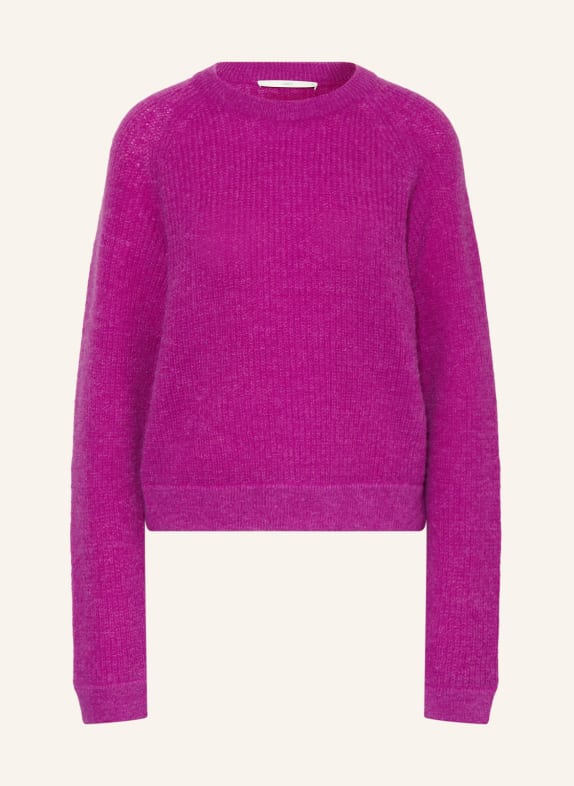 LANIUS Sweaters made of alpaca FUCHSIA