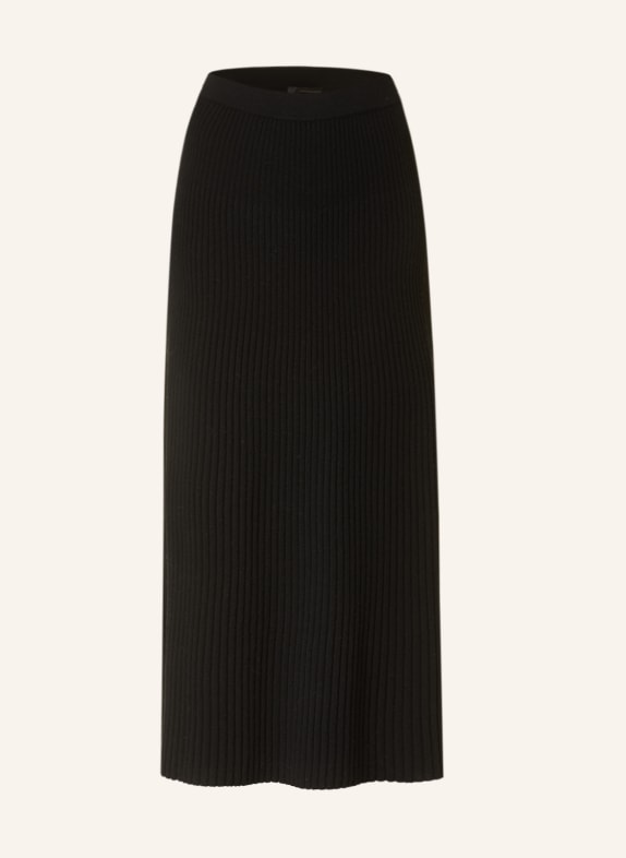 360CASHMERE Knit skirt KATE in cashmere BLACK