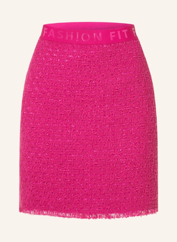 MARC AUREL Tweed skirt PINK