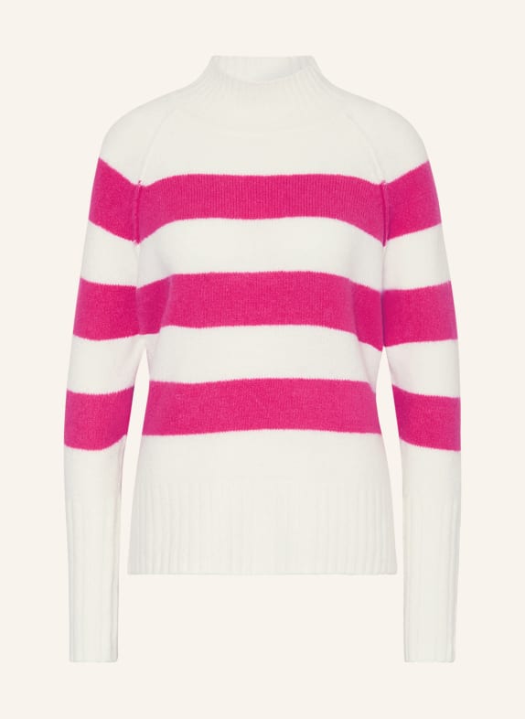MARC AUREL Sweater WHITE/ PINK