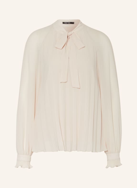 MARC AUREL Schluppenbluse CREME