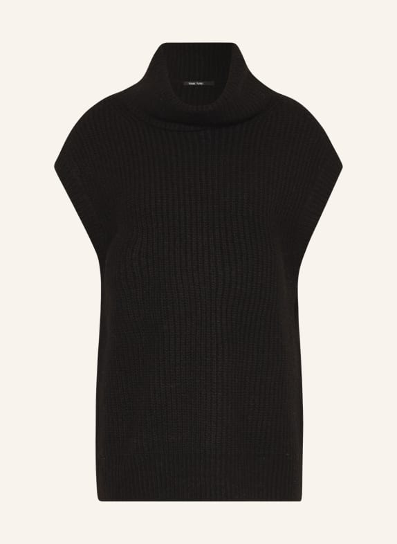 MARC AUREL Sweater vest BLACK