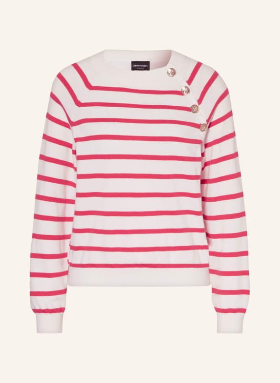 EMPORIO ARMANI Pullover WEISS/ PINK