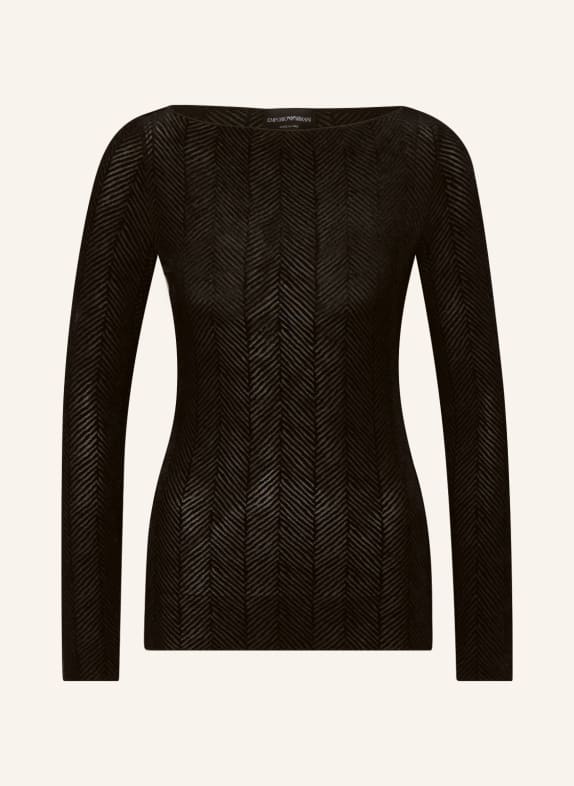 EMPORIO ARMANI Long sleeve shirt BLACK