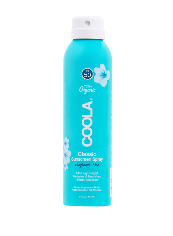COOLA CLASSIC BODY SPRAY UNSCENTED SPF 50