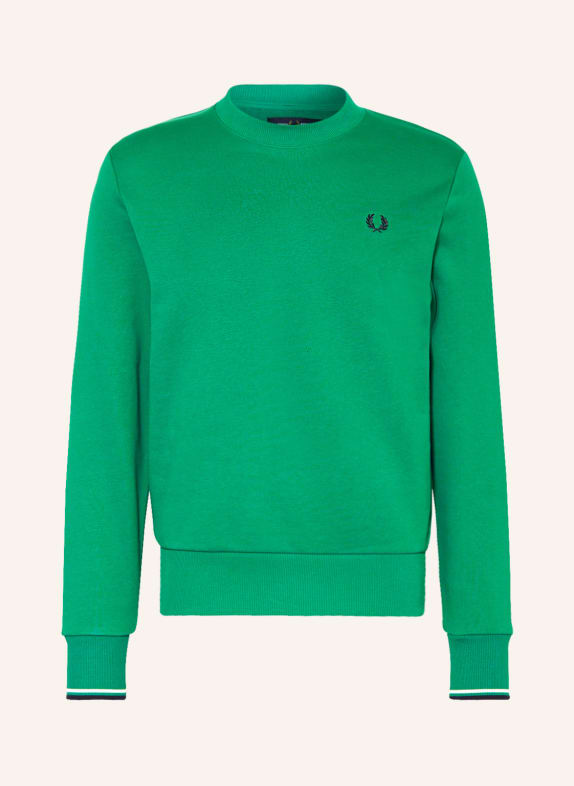 FRED PERRY Sweatshirt M7535 GRÜN