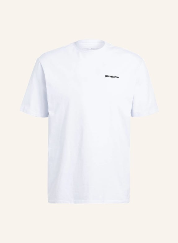 patagonia T-shirt P-6 WHITE