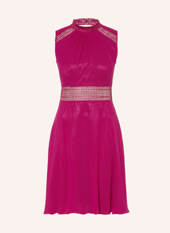 VM VERA MONT Cocktailkleid mit Spitzenbesatz FUCHSIA