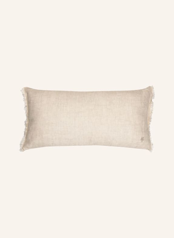 Marc O'Polo Decorative cushion LINKA made of linen CREAM
