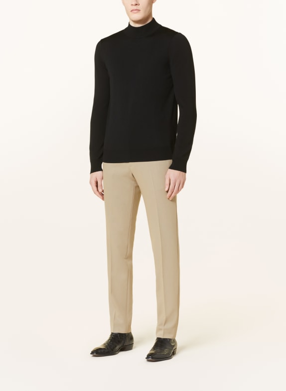SANDRO Pullover SCHWARZ