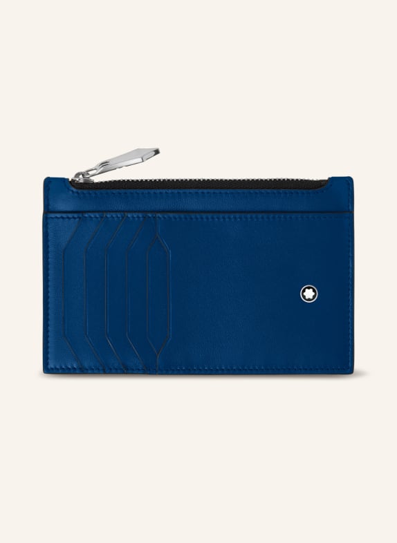 MONTBLANC Card case MEISTERSTÜCK 4810 with coin compartment BLUE
