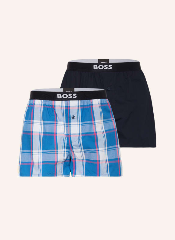BOSS 2er-Pack Web-Boxershorts