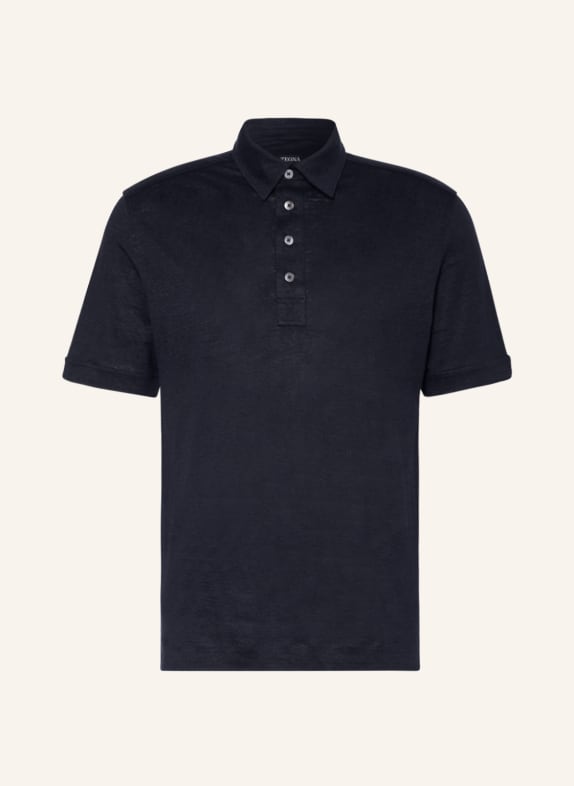 ZEGNA Leinen-Poloshirt Regular Fit