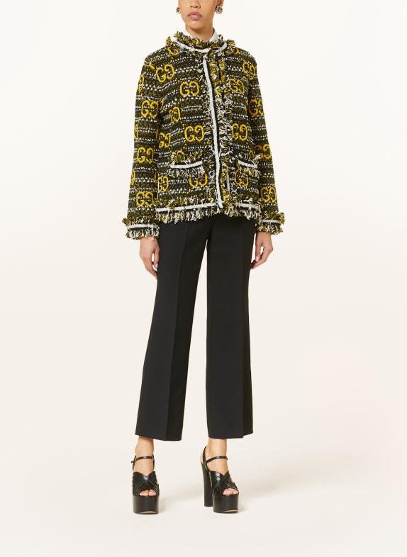 GUCCI Strickjacke mit Glitzergarn