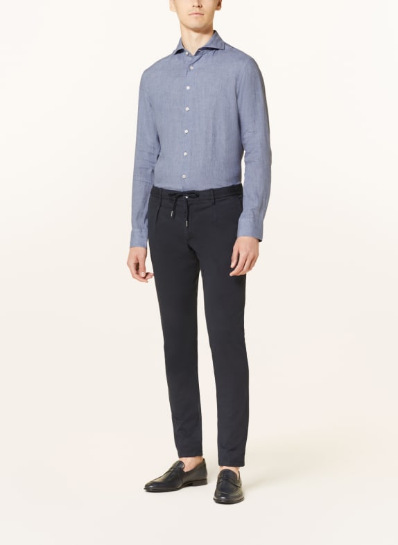 PROFUOMO Koszula z lnu slim fit