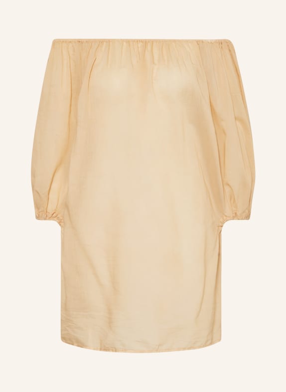 GITTA BANKO Shirt blouse AVA with silk BEIGE