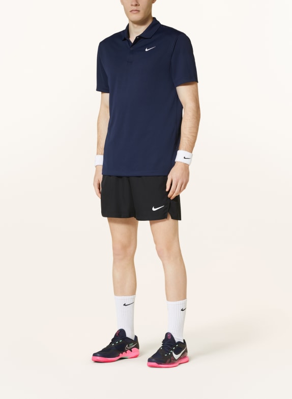 Nike Funktions-Poloshirt COURT DUNKELBLAU