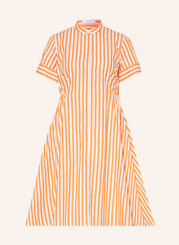 Soluzione Shirt dress ORANGE/ WHITE