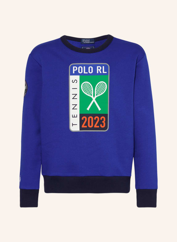 POLO RALPH LAUREN Sweatshirt BLAU/ GRÜN/ WEISS