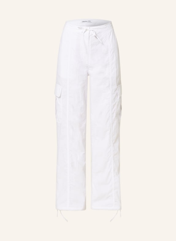 Calvin Klein Jeans Cargo pants WHITE