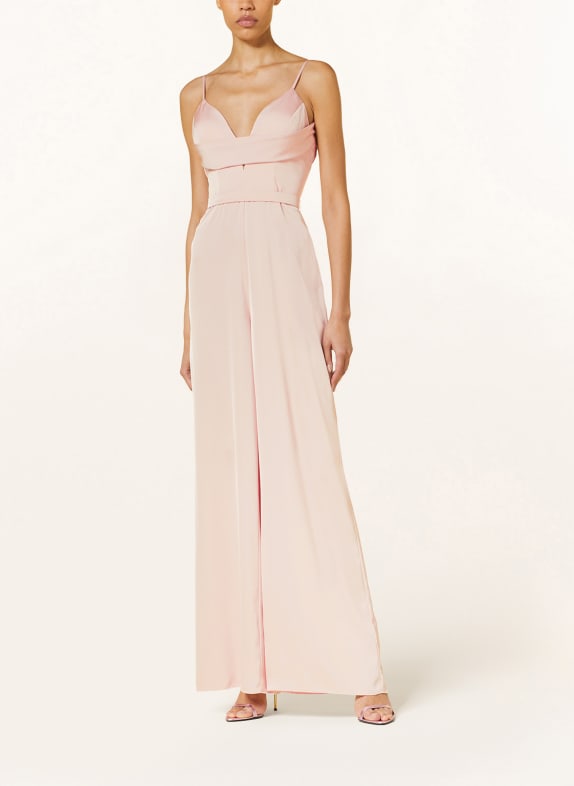 VERA WANG Satin-Jumpsuit SELICA mit Cut-out