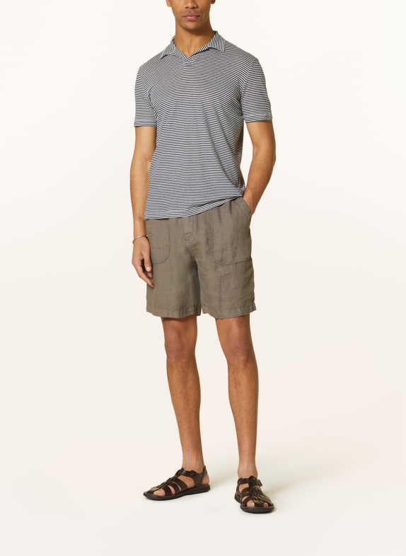 altea Strick-Poloshirt mit Leinen