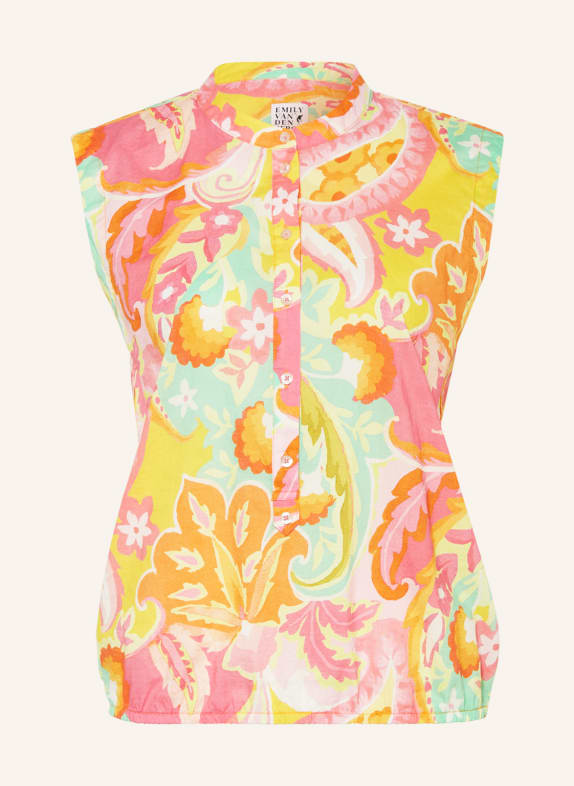 Emily VAN DEN BERGH Blusentop GELB/ ORANGE/ ROSA