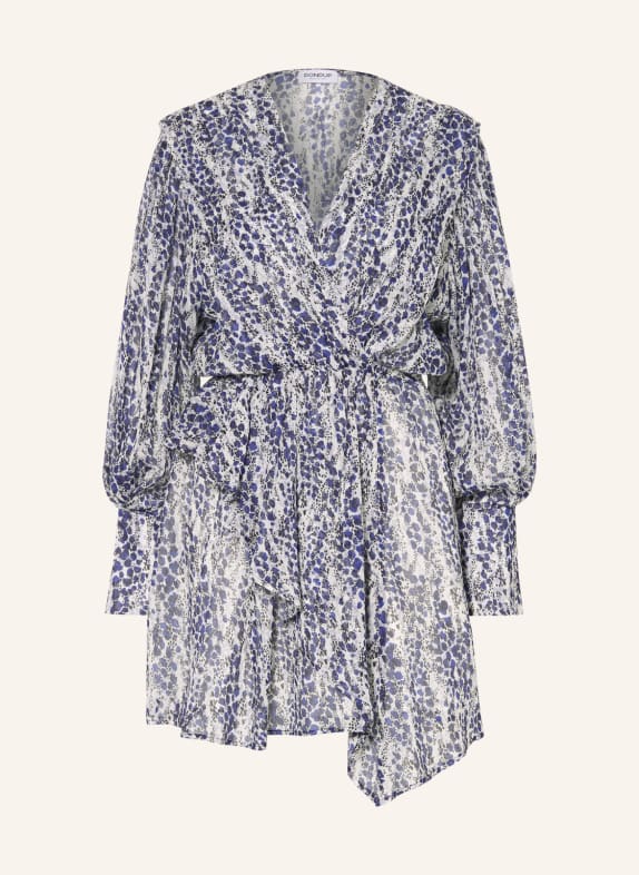 Dondup Kleid DUNKELBLAU/ BLAU/ WEISS
