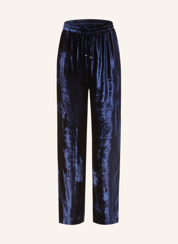 Dondup Samthose MARISOL im Jogging-Stil DUNKELBLAU
