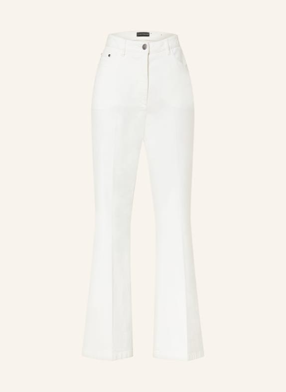 LUISA CERANO Flared Jeans 108 off-white