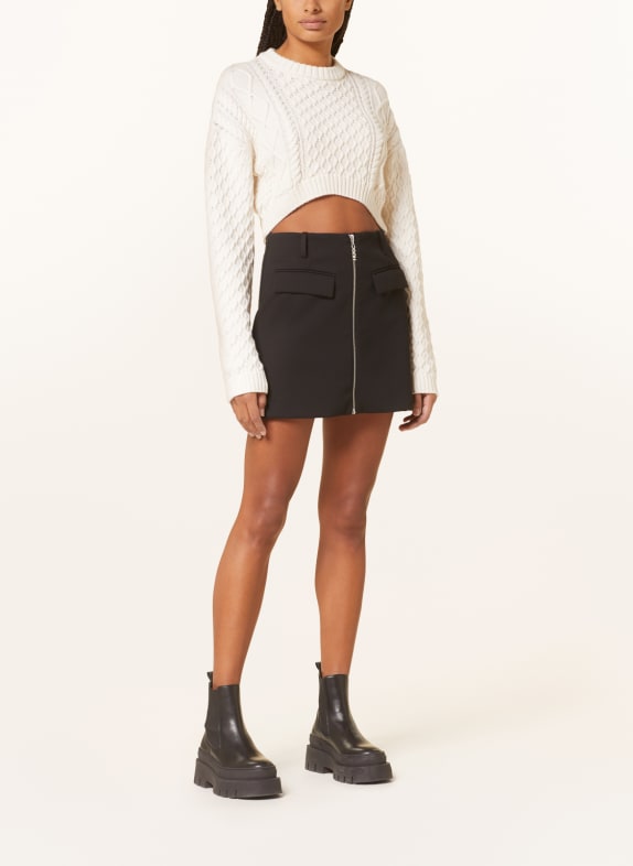 HUGO Cropped-Pullover SCROVEY