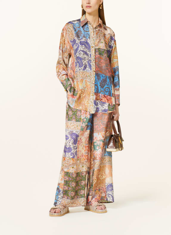ZIMMERMANN Wide leg trousers DEVI in silk