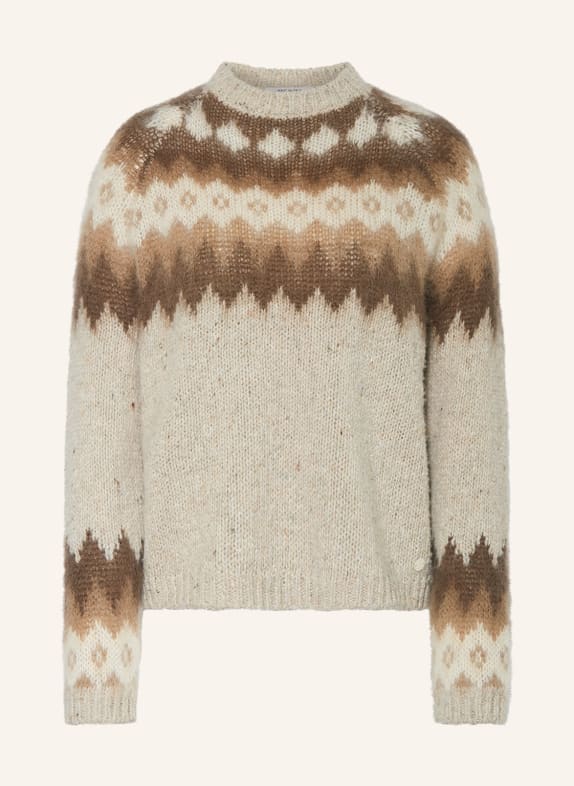 WOOLRICH Sweater BEIGE/ CREAM/ BROWN