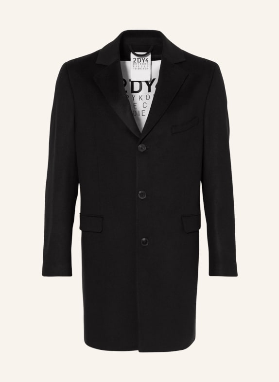 DRYKORN Wollmantel LUGO_2 SCHWARZ