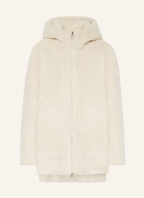 MILESTONE Teddyfell-Jacke MSROMY CREME