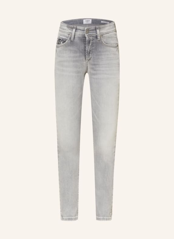 CAMBIO 7/8-Jeans PIPER mit Pailletten 5282 contrast bleached