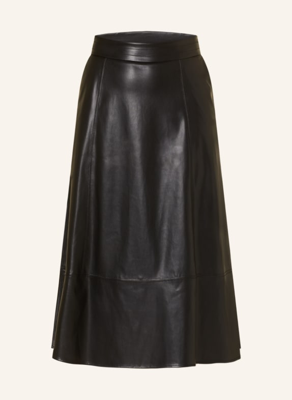 MARELLA Skirt SCHIZZO leather look BLACK